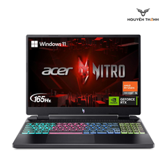 Laptop Acer Nitro 16 AN16-41-R148 (Ryzen 5-7640HS, 16GB RAM, 512GB SSD, RTX 4050 6GB, 16