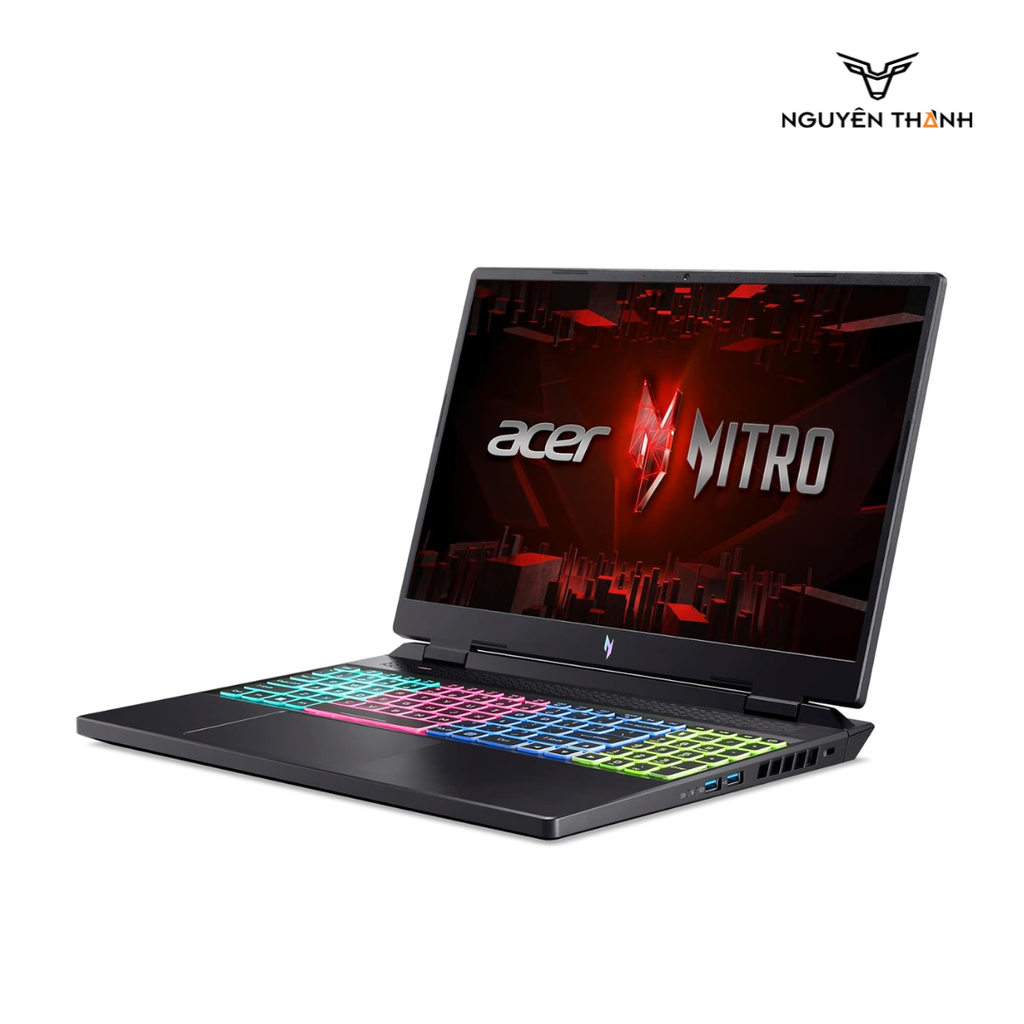 Laptop Acer Nitro 16 AN16-41-R148 (Ryzen 5-7640HS, 16GB RAM, 512GB SSD, RTX 4050 6GB, 16