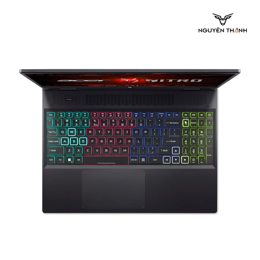 Laptop Acer Nitro 16 AN16-41-R148 (Ryzen 5-7640HS, 16GB RAM, 512GB SSD, RTX 4050 6GB, 16