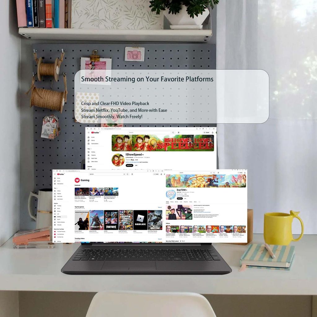 Laptop HP 255 G9 (Athlon Silver 3050U, 8GB RAM, 256GB SSD, 15.6