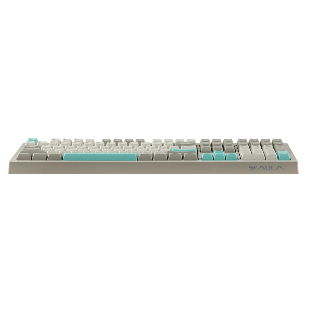BÀN PHÍM GAMING CÓ DÂY AULA S102 (4746) (Phiên bản Xám + Be + Xanh ngọc)