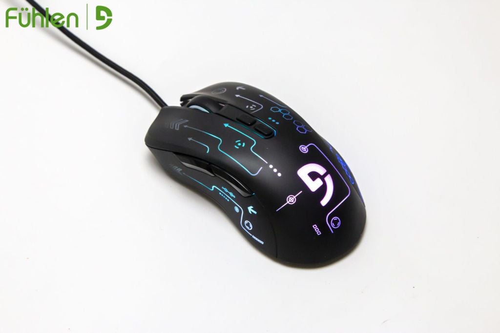 Chuột Gaming Fuhlen G90S Pro (USB/Led RGB)