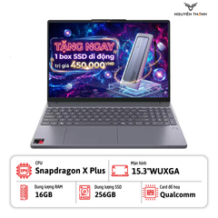 Laptop Lenovo IdeaPad Slim 3 15Q8X10 (Snapdragon X Plus, RAM 16GB, SSD 256GB, 15.3