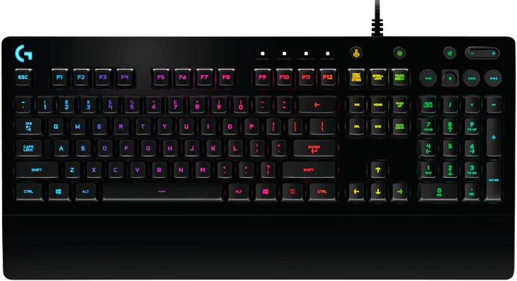 Bàn phím giả cơ Logitech G213 Prodigy RGB Gaming