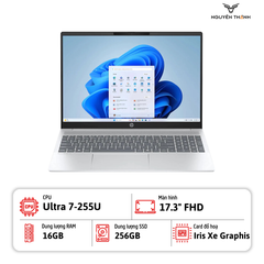 HP 17-cn5037nr ( Ultra 7-255U, 16GB RAM, 256GB SSD, 17.3