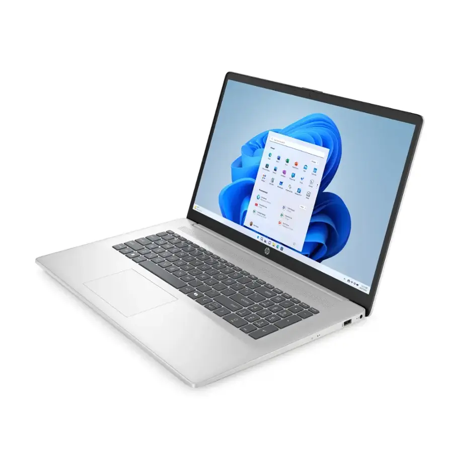 Laptop HP 17-cp2025dx (Ryzen 5 7520U, 8GB RAM, 512GB SSD, 17.3''FHD, Win 11, Natural Silver)