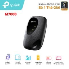 Bộ Phát Wi-Fi Di Động TP-Link M7000 4G LTE | Uy Tín Ninh Bình