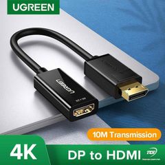 Cáp chuyển đổi Displayport to HDMI hỗ trợ 4Kx2K chính hãng Ugreen 40363 cao cấp