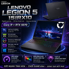 Laptop Lenovo Legion 5 15IRX10 (i9-14900HX, 16GB RAM, 1TB SSD, RTX 5070 8GB, 15.1