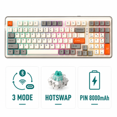 Bàn phím cơ Dareu EK98 Pro Proto 3 mode