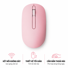 Chuột không dây AKKO MonsGeek D1 (2.4Ghz – Đen / Trắng / Hồng)