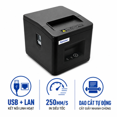 Máy In Hóa Đơn Xprinter XP-Q805K (USB + LAN)
