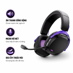 Tai Nghe Gaming AKKO GH300 Black (Quad-Mode)