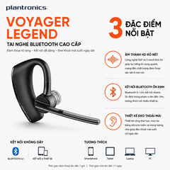 Tai nghe Plantronics không dây Voyager Legend