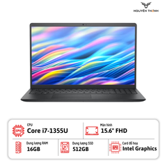 Laptop Dell 15 DC15250 (i7-1355U, 16GB RAM, 512GB SSD, 15.6