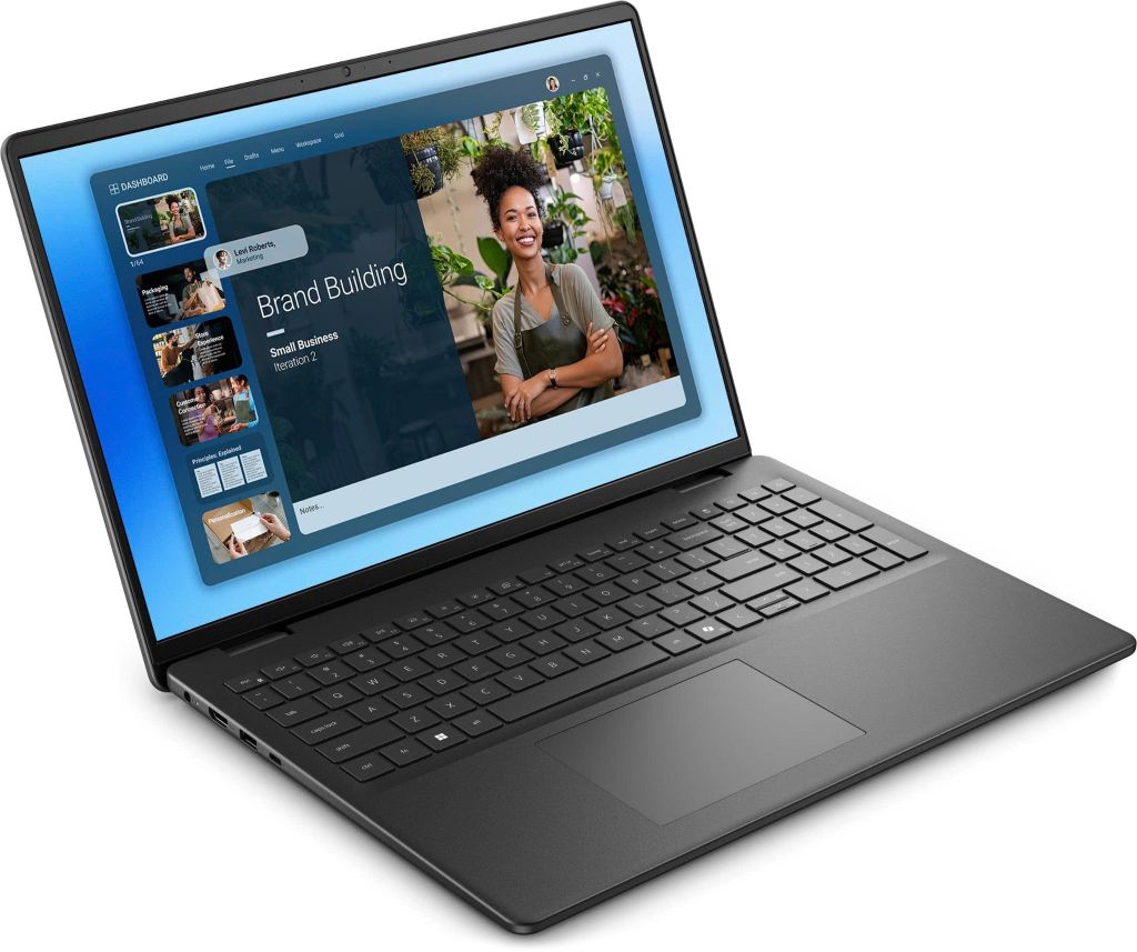 Laptop Dell 16 DC16250 (Core 5 120U, 16GB, 1TB SSD, 16 inch FHD+, Win 11, Office)