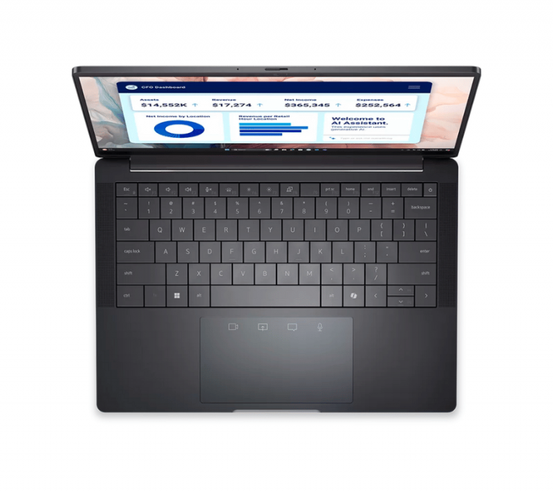 Laptop Dell Pro 13 Premium PA13250 (Ultra 7 268V, 32GB RAM, 512GB SSD, 13.3''FHD+, Win 11 Pro, Gray)