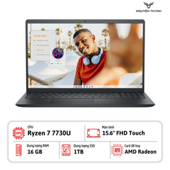 Laptop Dell Inspiron 15 3535 (AMD Ryzen 7 7730U, 16GB RAM, 1TB SSD, 15.6