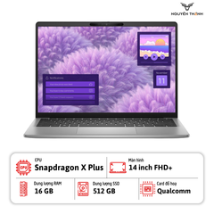 Laptop Dell Inspiron 5441 (Snapdragon X Plus X1P-42-100, RAM 16GB, SSD 512GB, 14