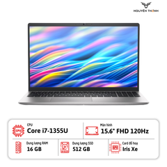 Laptop Dell 15 DC15250 71073959 (Intel Core i7-1355U, RAM 16GB, SSD 512GB, 15.6