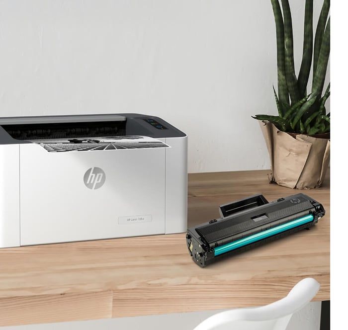 Máy in laser đen trắng HP 108W 4ZB80A (In A4| A5| USB I WIFI)