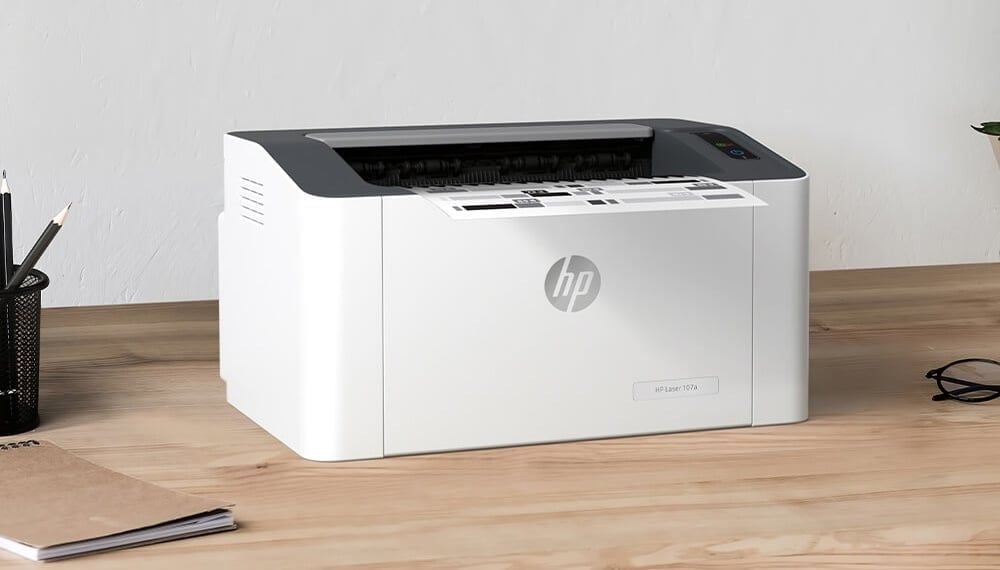 Máy in laser đen trắng HP 108W 4ZB80A (In A4| A5| USB I WIFI)