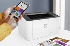 Máy in laser đen trắng HP 108W 4ZB80A (In A4| A5| USB I WIFI)