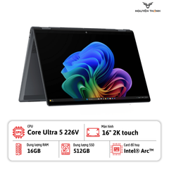 Laptop HP OmniBook X Flip NGAI 16-as0013dx(Core Ultra 5 226V, 16GB RAM, 512GB SSD, 16