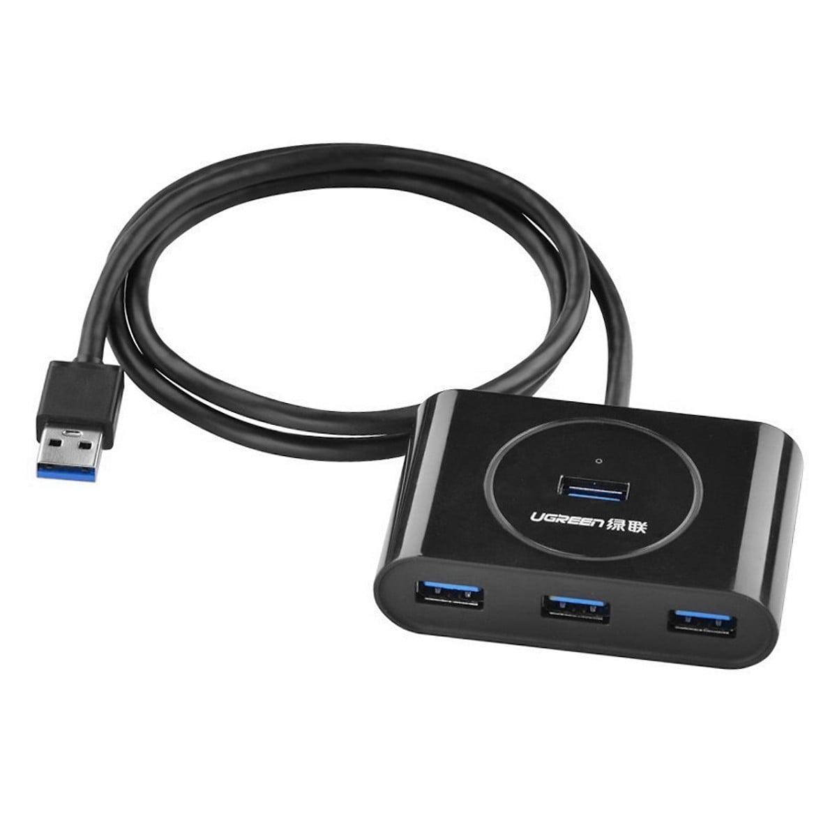 Bộ Chia 4 Cổng USB 3.0 Ugreen 20291 – Tốc Độ 5Gbps, Dây Dài 1m Tiện Lợi
