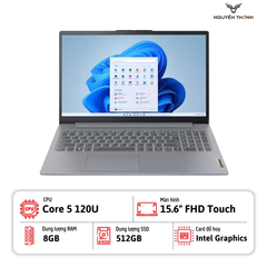 Laptop Lenovo IdeaPad Slim 3 15IRU9 (Core 5 120U, 8GB RAM, 512GB SSD, 15.6
