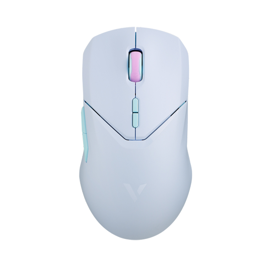 Chuột Gaming Không Dây Rapoo VT9Pro (PAW3398, 26K DPI, 68g) - Phiên bản Light Grey & Light Blue