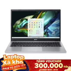 Laptop Acer Aspire 3 15 A315-24PT-R288 (AMD Ryzen 5 7520U, 16GB RAM, 1TB SSD, 15.6