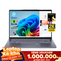 Laptop Acer Swift 14 Al SF14-11T-X3RZ (Snapdragon Elite, 16GB RAM, 1TB SSD, 14.5