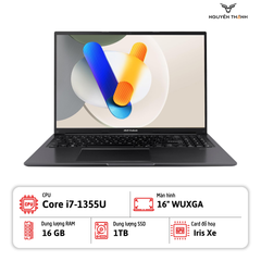 Laptop ASUS Vivobook F1605V (Intel Core i7-1355U, 16GB RAM, 1TB SSD, 16