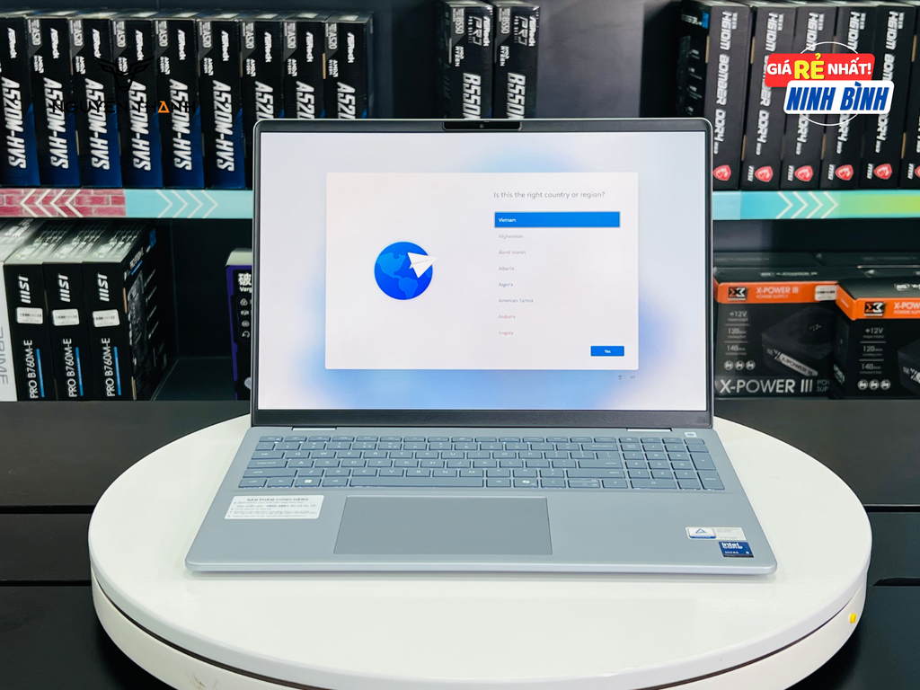 Laptop Dell 16 Plus DB16250 (Ultra 5 226V, 16GB, 512GB SSD, 16.0 inch QHD+, 120Hz, Win 11, Ice Blue, Vỏ nhôm)