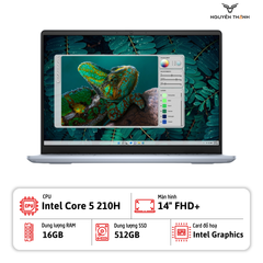 Laptop Dell Inspiron 14 Plus 7440 7440F-R1605L (Intel Core 5 210H, RAM 16GB DDR5, SSD 512GB, 14