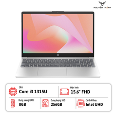 Laptop HP 15 - fd0133wm (Intel Core i3 1315U, RAM 8GB, SSD 256GB, 15.6