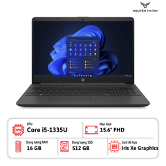 Laptop HP 250 G9R (Core i5-1335U, 16GB RAM, 512GB SSD, 15.6
