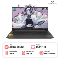 Laptop HP 255 G9 (Athlon Silver 3050U, 8GB RAM, 256GB SSD, 15.6