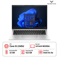 Laptop HP EliteBook 840 G10 ( Intel Core i5-1345U, 32GB RAM, 512GB SSD, 14