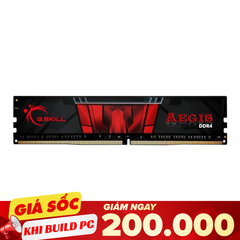 RAM GSKILL Aegis 16GB (1x16GB) DDR4 3200Mhz (F4-3200C16S-16GIS)