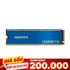 Ổ cứng SSD ADATA LEGEND 710 512GB PCIe Gen3x4 (ALEG-710-512GCS)