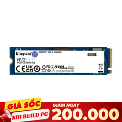 Ổ cứng SSD Kingston NV2 500GB PCIe 4.0 x4 NVMe M.2 (SNV2S/500G)