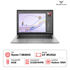 Laptop HP ZBook Firefly 14 G11 A (Ryzen 7 8840HS, 16GB RAM, 512GB SSD, Radeon 780M, 14