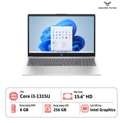 Laptop HP 15-fd0027st (Core i3-1315U, 8GB RAM, 256GB SSD, 15.6