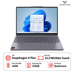 Laptop Lenovo IdeaPad Slim 3 15Q8X10 (Snapdragon X Plus, RAM 16GB, SSD 256GB, 15.3