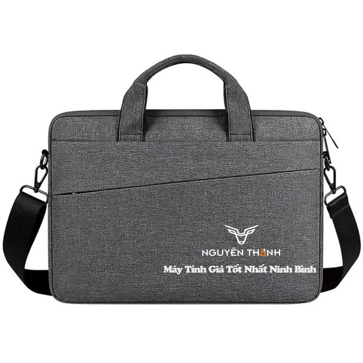 Túi máy tính xách tay thêu logo Nguyên Thành