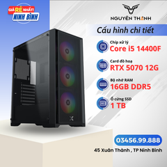 Máy tính Gaming - Đồ hoạ i5 14400F | RAM 16GB | VGA RTX 5070