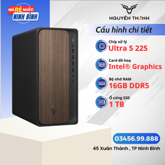 Máy tính HP OmniDesk AI M03-0155t (Ultra 5 225/ 16GB RAM/ 1TB SSD/Wifi + BT/ Key/ Mouse/ Win11/ 1Y)