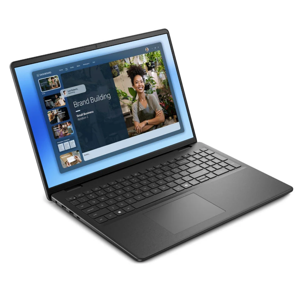 Laptop Dell 16 DC16250_ C7U161W11BLU (Core 7 150U, 16GB, 1TB SSD, 16 inch WUXGA Touch, Win 11, Office, Black)